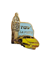 PIN'S TRAINS  /TGV  LA POSTE