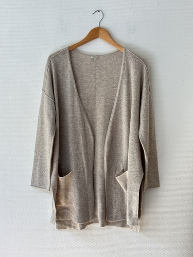 100 cashmere long cardigan - long,