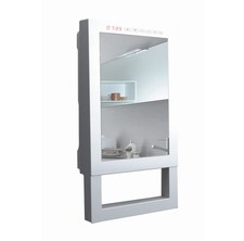 supra sèche-serviettes soufflant 1800w avec miroir venus-miroir 