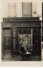Carte Photo - A. Mars, Papiers