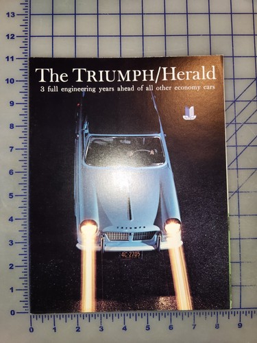 1960 triumph herald brochure - 1960,