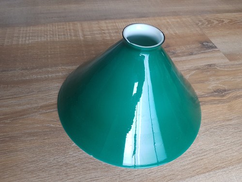 Ancien verre ancienne - , lampe