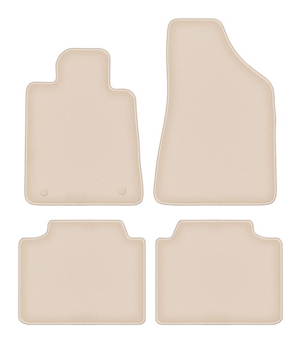 Tapis sol velours beige - velours,