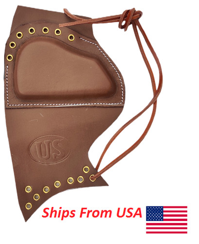 Cheek pad garand leather - cheek,