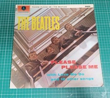 THE BEATLES Please Please Me UK 1965 mono vinyl LP original 6th issue record VG