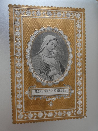 Image pieuse canivet dentelle