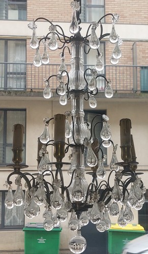 Lustre pampilles poires - pampilles,
