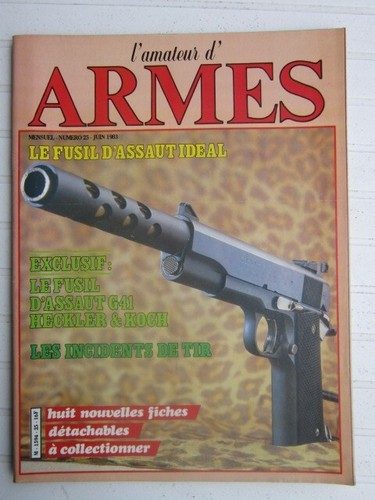 Amateur armes 25 - l'amateur,