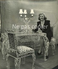 MEUBLES 1947 FER FORGÉ design LONDRES LONDON