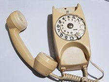 Téléphone à cadran PTT  SONNERIE  BC D76  socotel TEMAT QUIMPER  vintage 1984