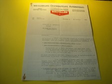 LETTRES D EPOQUE 1937 ENTRE BOUTILLON POMPE A ESSENCE ET LE GARAGE LEMONNIER