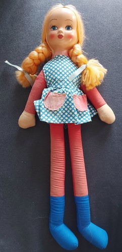 Poupée ancienne vintage looby - vintage,