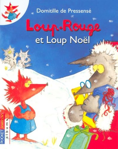 Loup rouge noel - loup,