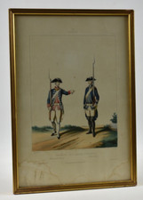 Lithographie -Régiment des
