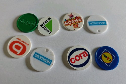 Lot jeton caddie norma - 8,