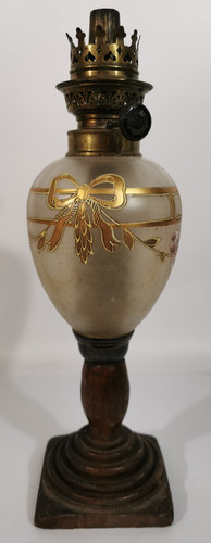 Ancienne lampe pétrole - ancienne,