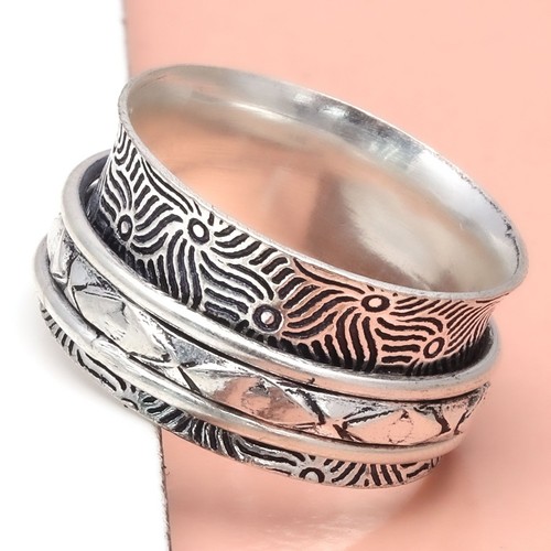 Bague toupie argent - bague,