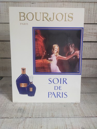 Carton publicité parfum - publicité, soir