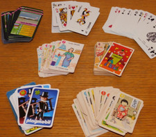 LOT 6 JEU de CARTES à JOUER