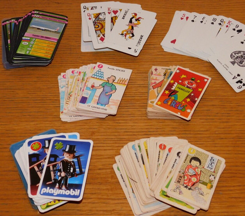 Lot jeu cartes à jouer - de,