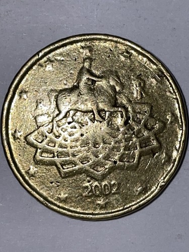 Pièce centimes 2002 - 50,