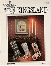 Livret Point de Croix de KINGSLAND    " CHRISTMAS "