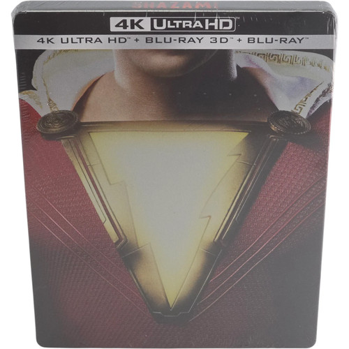 Shazam steelbook 4k ultra - ,