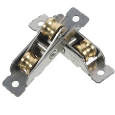  2 Pcs Rail Pour Porte Coulissante Accessoires Poulies De Coulissantes