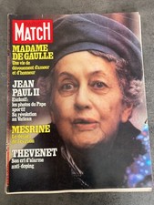 PARIS MATCH N°1539 26/11/1978