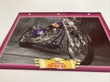 Harley Davidson 1340 FXST Blue Heat 2000 fiche carte moto passion Atlas