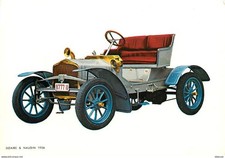 Carte postale automobiles - postale,