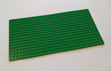 LEGO Castle : Plaque de base 16 x 32 - Réf 3857 vert - Set 6080 6085 6075 375