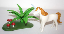 PLAYMOBIL 3896 DECOR VEGETATION AVEC LICORNE FORET MAGIQUE CASCADE DES FEES