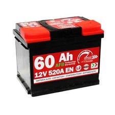 Batterie Auto Speed L2 60Ah 520A 12V AFB Start & Stop = Fiamm TR520 Exide EL600