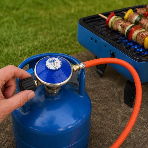 Détendeur gaz butane - gaz, laiton