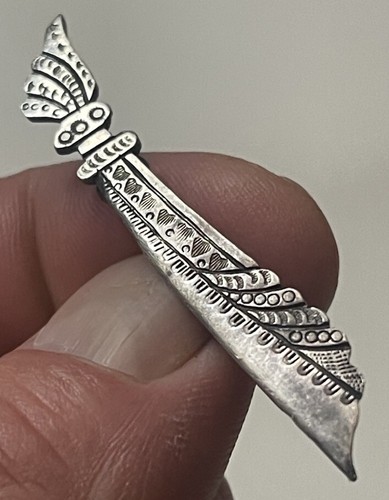 Broche ancienne argent - broche,
