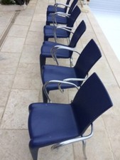 fauteuil  bleus Philippe Stark louis XX