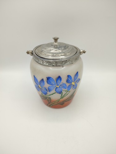 Ancien pot biscuits seau - ancien, biscuits,