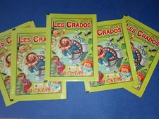 Les Crados série 3/ Lot de 5 pochettes vides/French Garbage Pail Kids