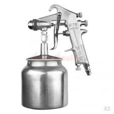Pistolet À Air Comprimé 750ml Aérographe Pulvérisation Peinture Spray F75 SUS