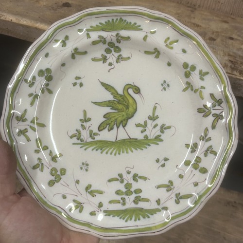 Assiette faïence martres - assiette,