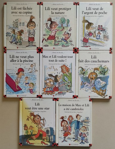 Lot livres max et - 8,