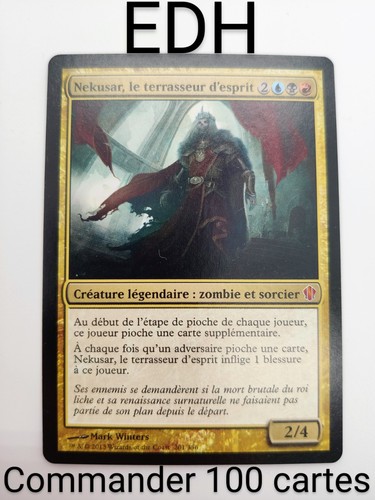 Mtg commander deck nekusar - deck,
