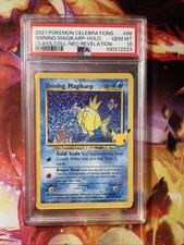 2021 POKEMON CELEBRATIONS CLASSIC COLLECTION #66 SHINING MAGIKARP-HOLO PSA 10