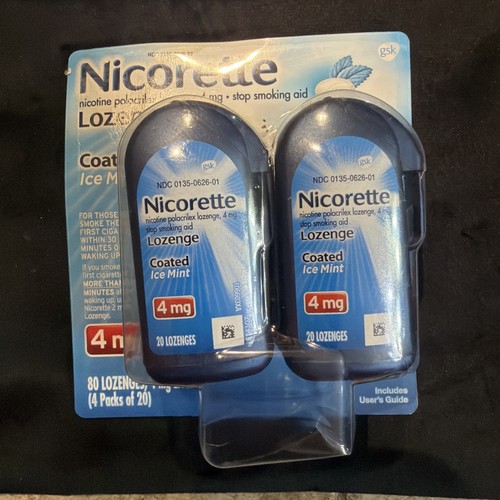Nicorette lozenges 4mg pack - nicorette,