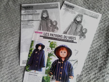 patron poupée modes et travaux NON DECOUPER COMPLET  Décembre 2019 + page