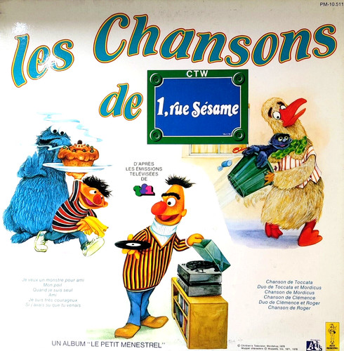 Les chansons rue sésame - de, 1
