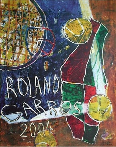 Roland garros affiche - roland,
