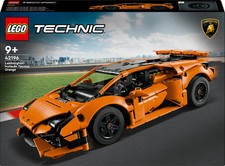 LEGO Technic Lamborghini Huracán Tecnica Orange 42196 Model Car Building Toy Set