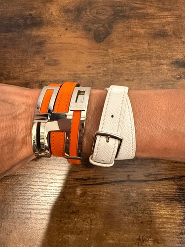 Hermes coulissant and - h, double